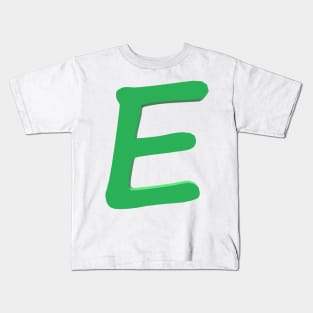 Letter E Kids T-Shirt